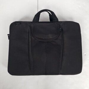 Brenthaven Zero Impact Cushioned Briefcase Carry Laptop Bag In Black